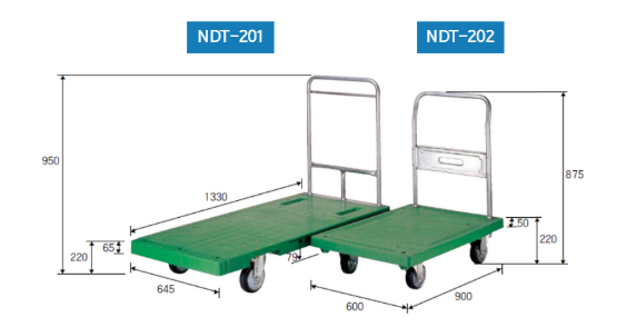 내쇼날 운반대차/대차/데크트럭 NDT-201